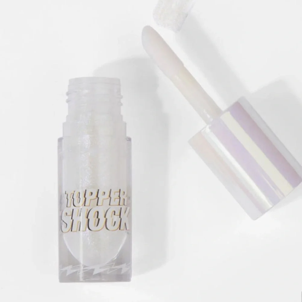 💎 BH Cosmetics Poison Shock Topper Shock - Holographic Lip Gloss Full-Size New